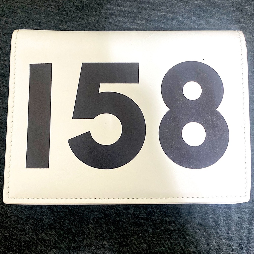 New Balenciaga White 158 Wallet Unisex